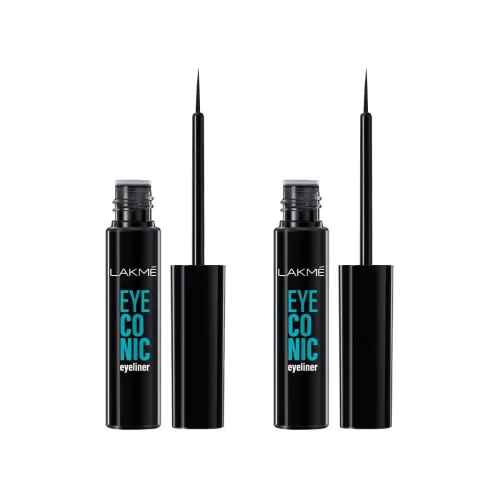 Image of LAKMÉ Eyeconic Liquid Eye Liner 4.5 ml (Pack of 2)