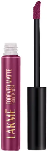 Image of Lakmé Forever Matte Liquid Lip Colour - (Purple Pout, 5.6 ml)