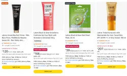 LAKMÉ Lakme at minimum 60% Discount