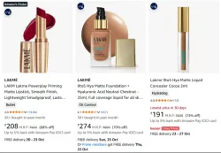 LAKMÉ Lakme listick at minimum 73% Discount