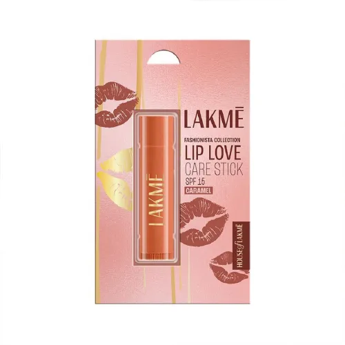 Image of Lakmé Lip Love Chapstick SPF 15 Caramel Po1
