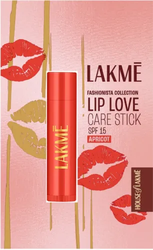 Image of Lakmé Lip Love SPF 15 Apricot (Pack of: 1, 4.5 g)
