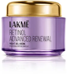Lakmé Retinol Advanced Renewal Night Gel 50g