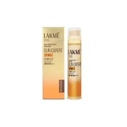 Lakmē Sun Expert 1% Nia C water-light Sunscreen gel SPF 50 Pa++++ Best for Oily Skin | Even toned & Glowing Skin |Helps 