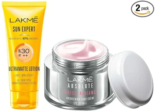 Image of LAKMÉ Sun Expert Spf 30 Pa++ Ultra Matte Lotion Sunscreen Cream for All Skin Type, Blocks Upto 97% Harmful Sunrays, 100 