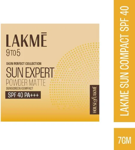 Image of Lakmé Sun Expert Ultra Matte SPF 40 PA+++ Compact  (Beige, 7 g)