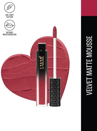 Image of Lakmé Xtraordin-airy Lip Mousse Lovestruck Red