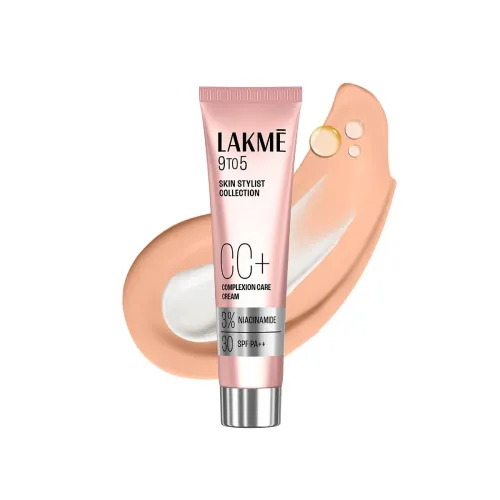 Image of Lakme 9 to 5 CC Cream Beige with 3% Niacinamide Complex SPF30 PA++ | 90% lightweight moisturizing cream for Care & 10% F