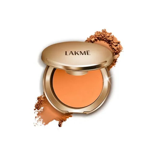Image of Lakme 9 to 5 Matte Compact Powder – Almond, 8g