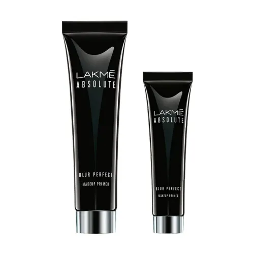 Image of Lakme Absolute Blur Perfect Matte Face Primer, 30 ml & Lakme Absolute Blur Perfect Matte Face Primer, Peach, 10g