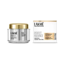 Lakme Absolute Perfect Radiance Brightening Night Cream 50 g|| Daily Repair Face Moisturizer for Illuminated|| Glowing Skin -With Glycerin & Niacinamide