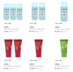 Lakme Beauty Product up to 75% Discount