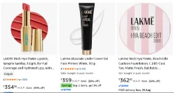 Lakme Beauty Products up to 64% Discount
