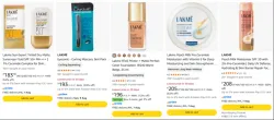 Lakme Beauty Products upto 72% Discount 