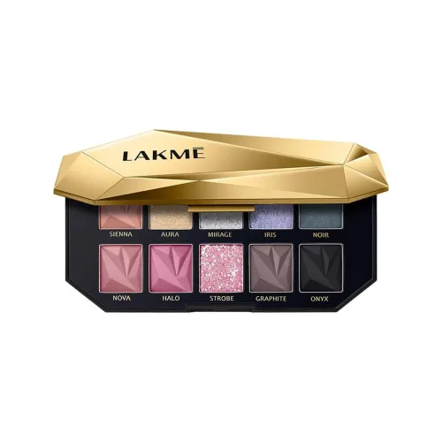 Image of Lakme Be-jewel Multichrome Eyeshadow Palette |10 Rich Shades | Velvety Mattes