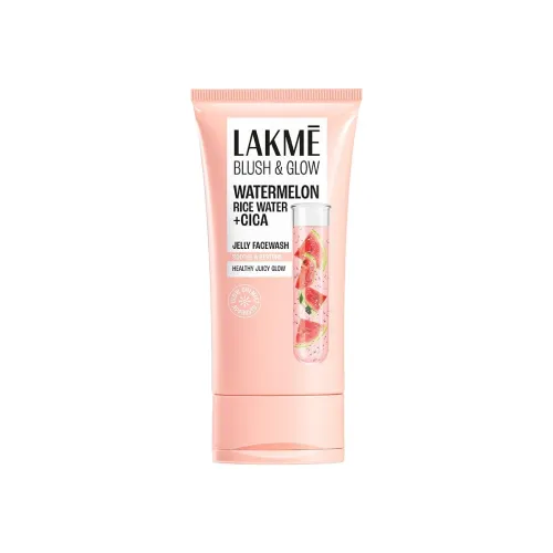 Image of LAKME Blush & Glow, Gentle Jelly Face Wash, 100 g, for Fresh Visible Glow