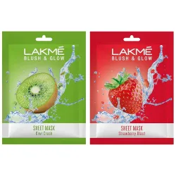 Lakme Blush & Glow Sheet Mask Combo