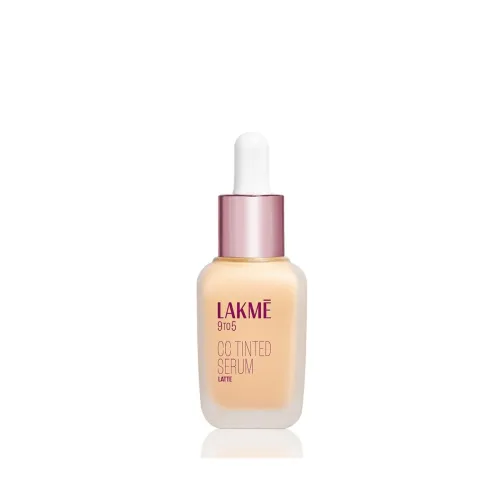 Image of Lakme CC Tinted Serum Latte – Hydrating Moisturizer with Hyaluronic Acid, 30ml
