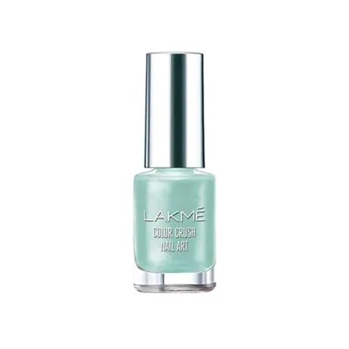 Image of Lakme Color Crush Nailart M16|| Mint Blue|| 6 ml