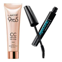 Lakme Eyeconic Curling Mascara & CC Cream Mini Combo