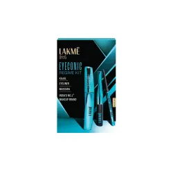 LAKME Eyeconic Regime Kit Kajal Eyeliner Mascara (Pack of 3)