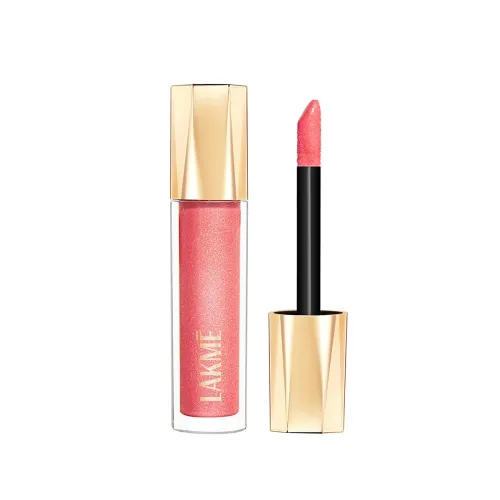 Image of Lakme Glitterati Lip Glaze 201 Pink Champagne 5ml