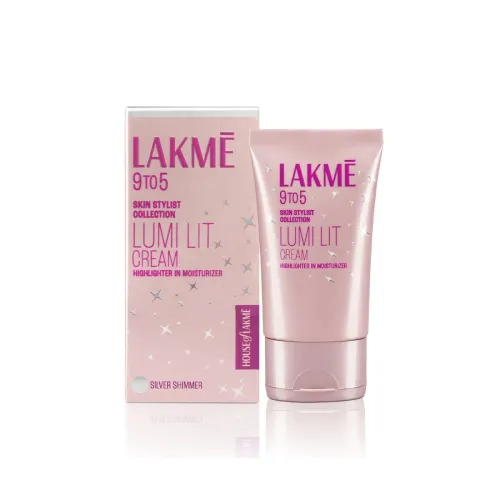 Image of Lakme Lumi Skin Silver Shimmer Tint 60g