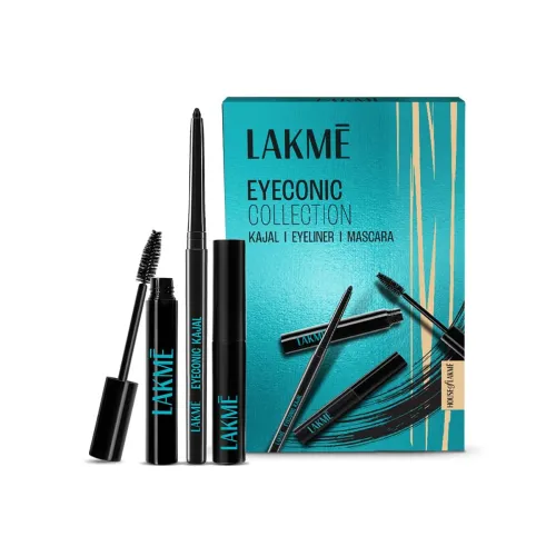 Image of Lakme Eyeconic Makeup Kit Kajal Mascara Eyeliner 13.35ml