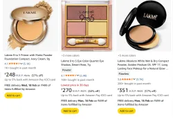 Lakme makeup minimum 50% off