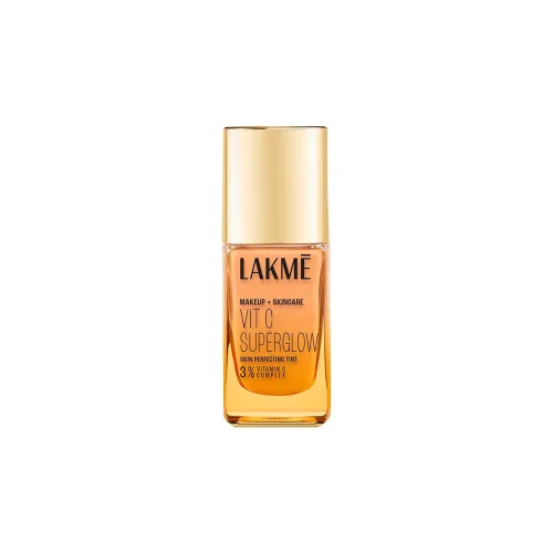 Image of Lakme Makeup+Skincare VitC Superglow Skin Perfecting Tint Warm Natural W180 25ml