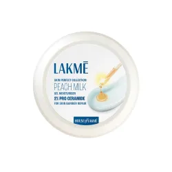 Lakme Peach Milk Pro Ceramide Moisturizer with Vitamin E for Deep Moisturizing 