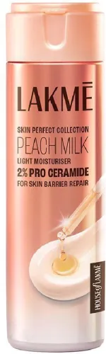 Image of Lakmé Peach Pro Ceramide Moisturizer with Vitamin E (200ml)