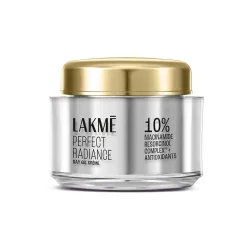 Lakme Perfect Radiance Pigmentation Treatment Day Gel Crème with 10% Niacinamide Resorcinol Complex 7 Antioxidants, 50g [Package might differ]