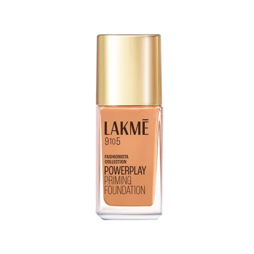 Image of Lakme Powerplay Priming Foundation – Cool Cinnamon, 25ml