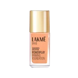 Lakme Powerplay Priming Foundation - Warm Sand (25ml)