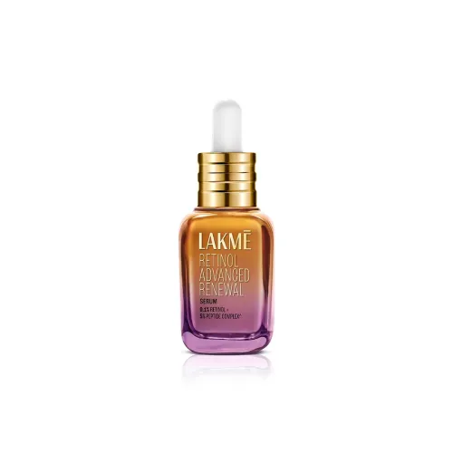 Image of Lakme Retinol Advanced Renewal Serum 0.1% Retinol + 5% Peptide Complex 30 ML