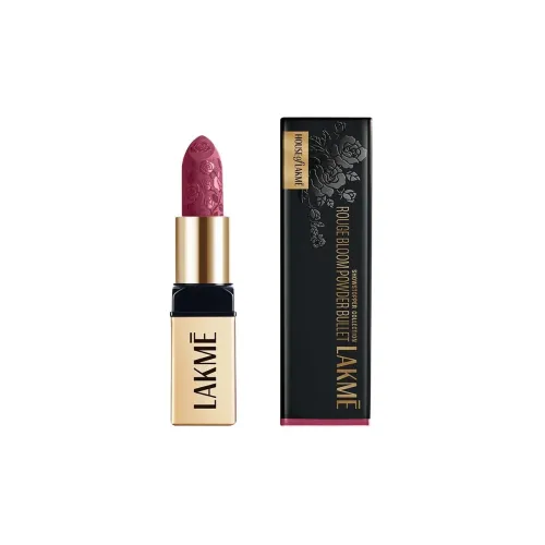 Image of Lakme Rouge Bloom Powder Matte Bullet Pink Tulip 203-4gm