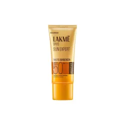 Lakme SPF 50 PA++++ Sunscreen Lotion for Bright Skin | In Vivo Tested | UVA UVB Blue Light Protection | Waterlight | No 