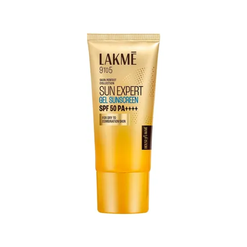 Image of Lakme Sun Expert SPF50 PA+++ Gel Sunscreen 50g, Non-Sticky
