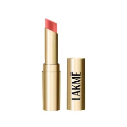 Lakme Unreal 3D Slim Bullet, Matte Lipstick, Lightweight shine, Nude Pop, 3.6g