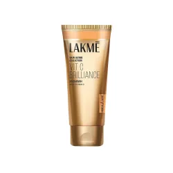 Lakme Vitamin C Brilliance Facewash 100g | Vitamin C Face Wash for Glowing and Brighter Skin | 100% Soap Free Cleanser
