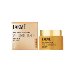 Lakme Vitamin C Brilliance Night Cream with Vitamin C 50G, healthy, glowing skin