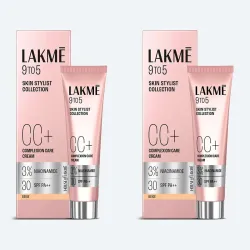 Lakmé 9 to 5 Complexion Care Face Cream Foundation - Pack of 2 