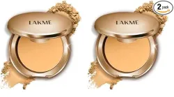 Lakme 9 to 5 Primer with Matte Powder Foundation Compact, Po2