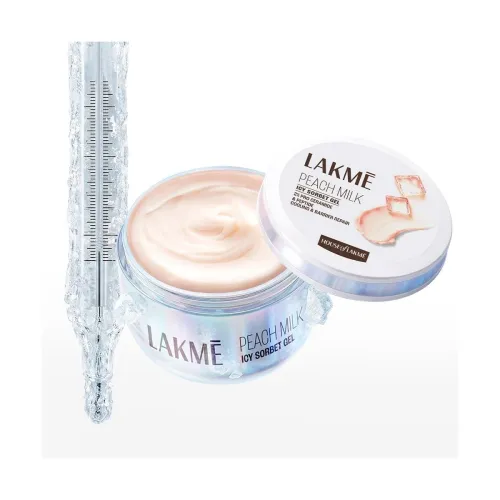 Image of Lakmē Peach Milk Icy Sorbet Gel Moisturizer 100g