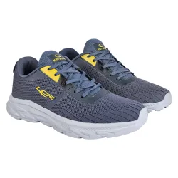 LANCER Mens Spider-2sgry-ylw Sneakers