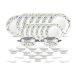 La Opala Diva Classique Morning Glory Dinner Set (35Pcs)