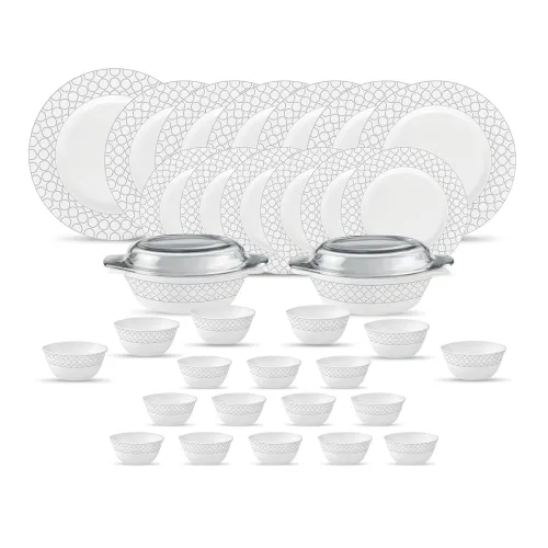 Image of La Opala Diva Velvett 35-Piece Dinner Set