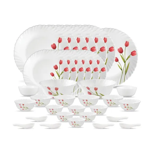 Image of La Opala Novo Collection Crockery Dinner Set 35 pcs