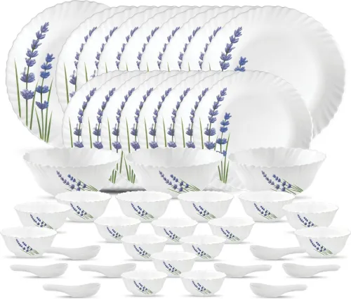 Image of LAOPALA Pack of 44 Opalware Dinner Set  